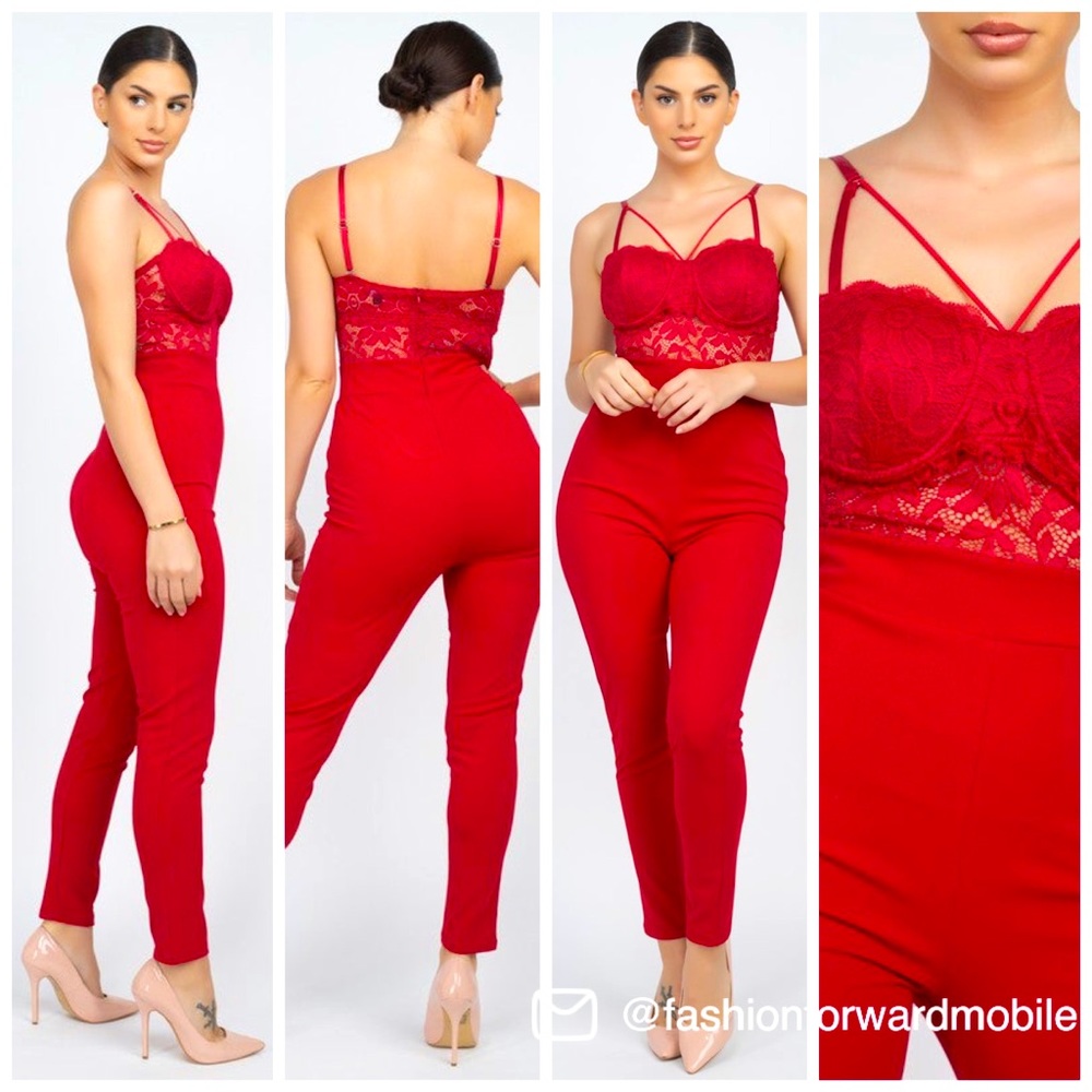 Red Jumpsuit